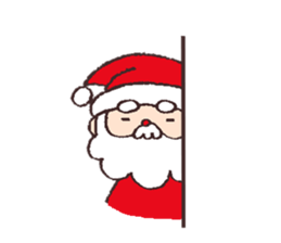 Weekdays of friendly Santa for world sticker #1719798