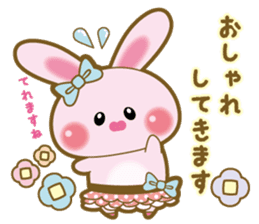 Pretty cute bunny! sticker #1720021