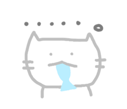 Pastel Cat sticker #1720215