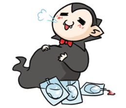 Chibi Vampire sticker #1720365