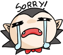 Chibi Vampire sticker #1720379