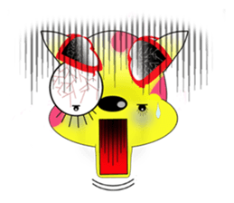 The cat which carries happiness.LOVECCH sticker #1720417