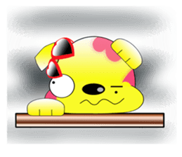 The cat which carries happiness.LOVECCH sticker #1720419