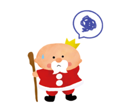 Santa Claus of the Santa Claus island sticker #1720588