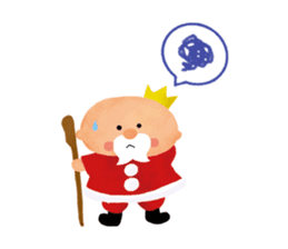 Santa Claus of the Santa Claus island sticker #1720588