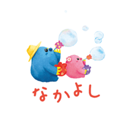 Santa Claus of the Santa Claus island sticker #1720609