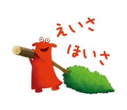 Santa Claus of the Santa Claus island sticker #1720610