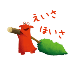 Santa Claus of the Santa Claus island sticker #1720610