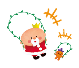 Santa Claus of the Santa Claus island sticker #1720612