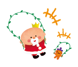 Santa Claus of the Santa Claus island sticker #1720612