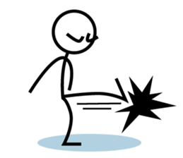 Stick person, Tommy sticker #1720626