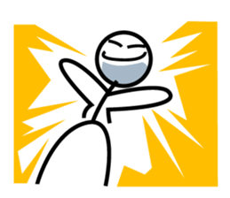 Stick person, Tommy sticker #1720654