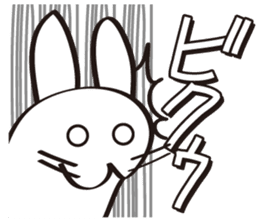 Necomimi  and  rabbit sticker #1720685