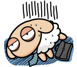 Unsleep Sheep sticker #1720715