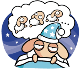 Unsleep Sheep sticker #1720720