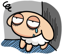 Unsleep Sheep sticker #1720732