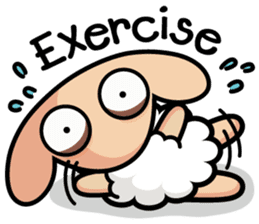 Unsleep Sheep sticker #1720742