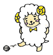 The sheep's every day sticker #1720829