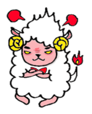 The sheep's every day sticker #1720830