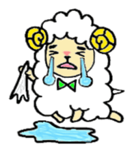 The sheep's every day sticker #1720831