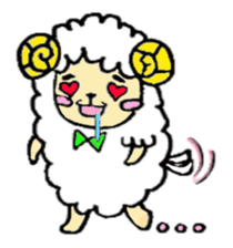 The sheep's every day sticker #1720832