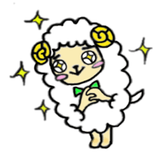 The sheep's every day sticker #1720835