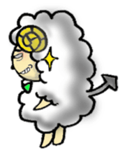 The sheep's every day sticker #1720838