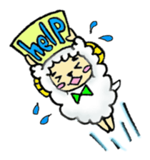 The sheep's every day sticker #1720841