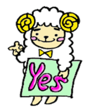 The sheep's every day sticker #1720842