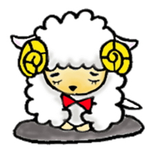 The sheep's every day sticker #1720844