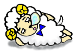 The sheep's every day sticker #1720848