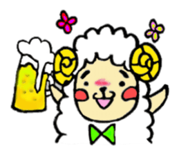 The sheep's every day sticker #1720849