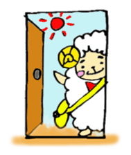 The sheep's every day sticker #1720850