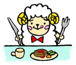 The sheep's every day sticker #1720853
