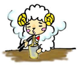 The sheep's every day sticker #1720854