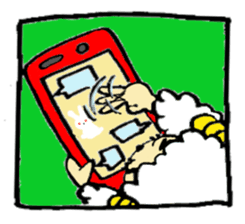 The sheep's every day sticker #1720858