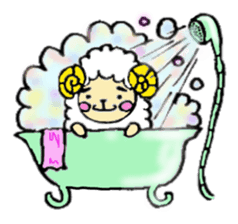 The sheep's every day sticker #1720860