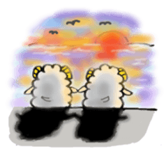 The sheep's every day sticker #1720861