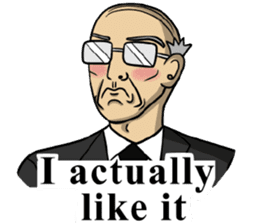 The unknown man (english version ) sticker #1721271