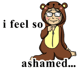 The unknown man (english version ) sticker #1721273