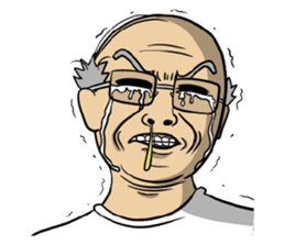 The unknown man (english version ) sticker #1721280