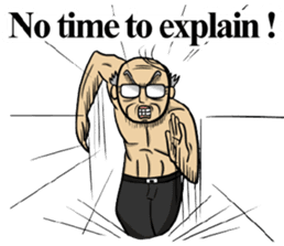 The unknown man (english version ) sticker #1721282