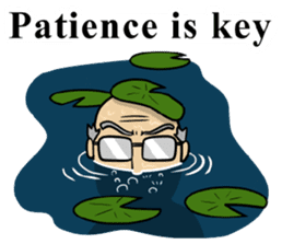 The unknown man (english version ) sticker #1721283