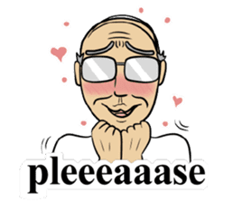 The unknown man (english version ) sticker #1721286