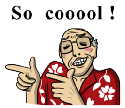 The unknown man (english version ) sticker #1721289