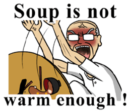 The unknown man (english version ) sticker #1721291