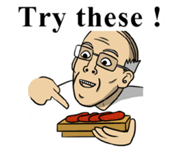 The unknown man (english version ) sticker #1721293