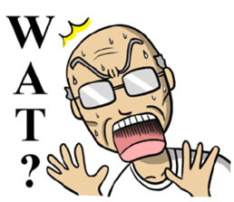 The unknown man (english version ) sticker #1721297