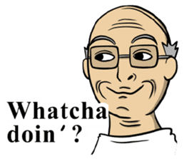 The unknown man (english version ) sticker #1721298