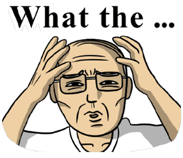 The unknown man (english version ) sticker #1721299